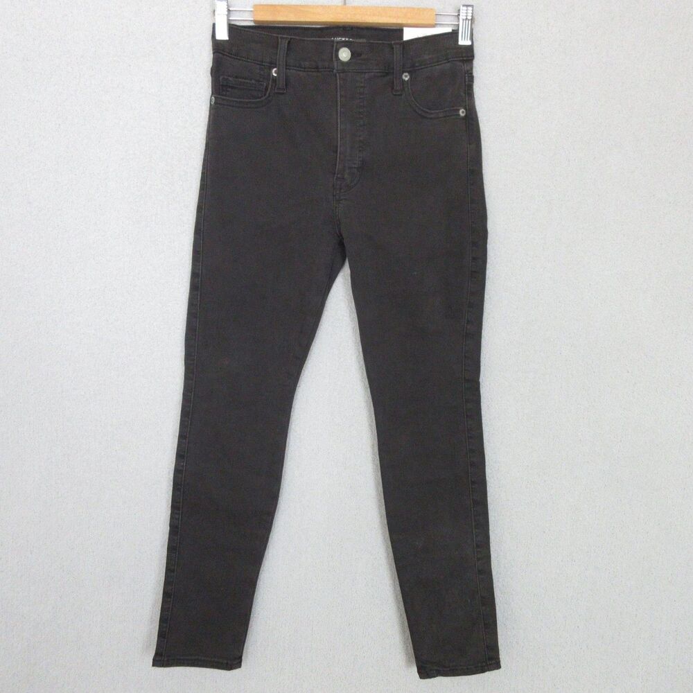 Lucky Brand Jeans Skinny Ankle Womens 2 25-26 Stretch‎ Black Denim NWT